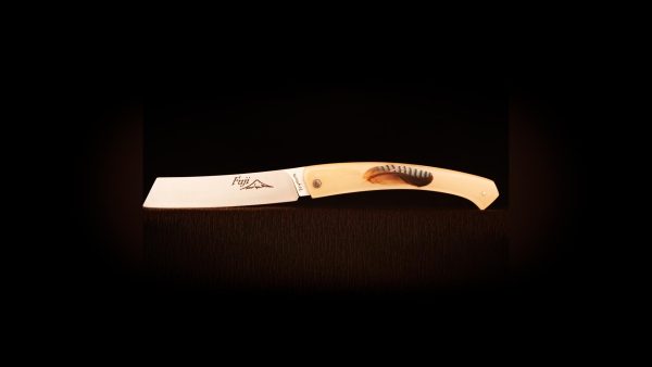 Fuji 12C27 Plume de Coq, couteau artisanal Les Frères Teymen
